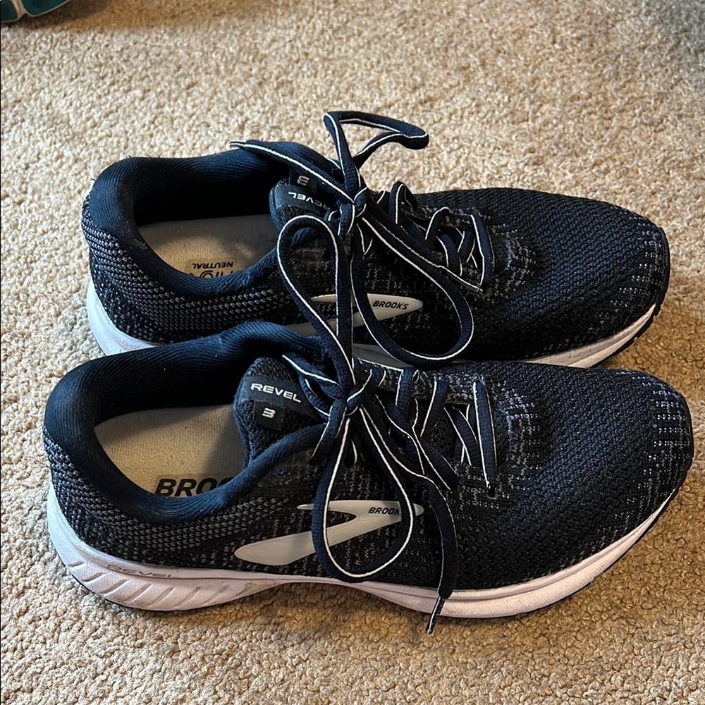 Brooks Black Running Shoes